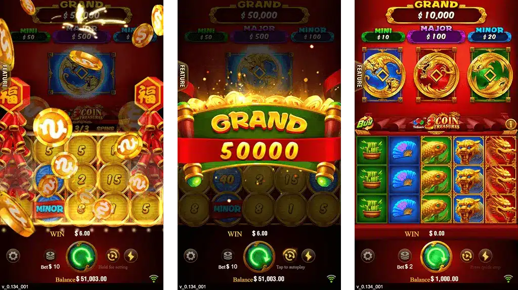 3 Coins Gold365Game Bonus